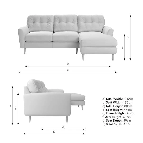 Sven Opulent Velvet Large Corner Chaise Sofa 10 Sven Opulent Velvet Large Corner Chaise Sofa - Image 8