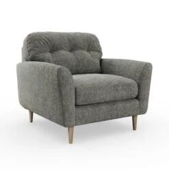 Sven Chunky Chenille Snuggle Chair 27 Sven Chunky Chenille Snuggle Chair -Online Furniture Store 30922709 alt05