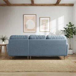 Sven Chunky Tonal Weave Large Corner Chaise Sofa -Online Furniture Store 30922731 alt02