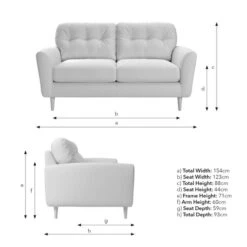 Sven Chunky Tonal Weave 2 Seater Sofa 29 Sven Chunky Tonal Weave 2 Seater Sofa -Online Furniture Store 30922734 alt09