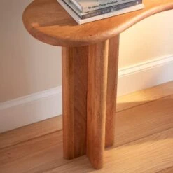 Ludo Kidney Shaped Console Table -Online Furniture Store 30924733 alt02