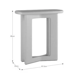 Rue Console Table, Concrete -Online Furniture Store 30924734 alt09