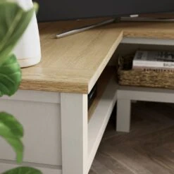 Olney Open Corner TV Unit For TVs Up To 55", Stone 12 Olney Open Corner TV Unit For TVs Up To 55", Stone -Online Furniture Store 30924848 alt03