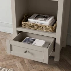 Olney Narrow Bookcase, Stone -Online Furniture Store 30924859 alt02