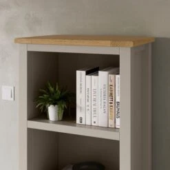 Olney Narrow Bookcase, Stone -Online Furniture Store 30924859 alt03