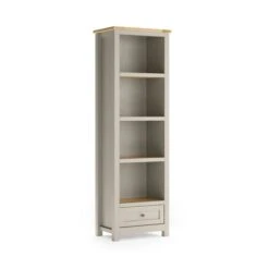 Olney Narrow Bookcase, Stone -Online Furniture Store 30924859 alt05
