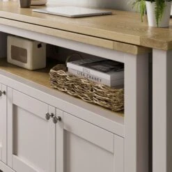 Olney Swivel Desk, Stone -Online Furniture Store 30924869 alt03