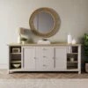 Olney Extra Wide Sideboard, Stone -Online Furniture Store 30924981