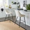 Ariana Bar Stool, Boucle -Online Furniture Store 30924987