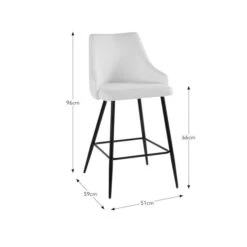Ariana Bar Stool, Boucle 13 Ariana Bar Stool, Boucle -Online Furniture Store 30924987 alt09