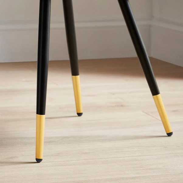 Ariana Set Of 2 Dining Chairs, Velvet 5 Ariana Set Of 2 Dining Chairs, Velvet - Image 3