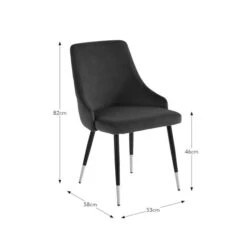 Ariana Set Of 2 Dining Chairs, Velvet 30 Ariana Set Of 2 Dining Chairs, Velvet -Online Furniture Store 30925022 alt09