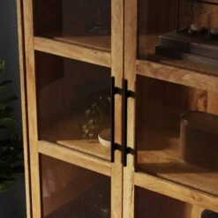 Bryant Display Cabinet, Mango Wood Effect -Online Furniture Store 30925262 alt03