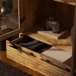 Bryant Display Cabinet, Mango Wood Effect -Online Furniture Store 30925262 alt04