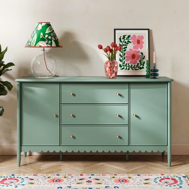 Remi Scalloped Large Sideboard 3 Remi Scalloped Large Sideboard