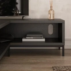 Fulton Open Corner TV Unit For TVs Up To 60" -Online Furniture Store 30925273 alt03