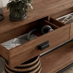 Fulton Extra Wide Console Table, Pine Effect -Online Furniture Store 30925274 alt02