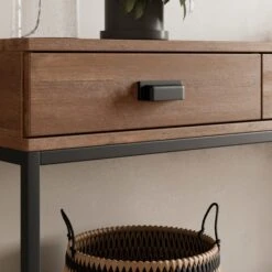 Fulton Extra Wide Console Table, Pine Effect -Online Furniture Store 30925274 alt03