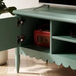 Remi Scalloped Small TV Unit For TVs Up To 46" 11 Remi Scalloped Small TV Unit For TVs Up To 46" -Online Furniture Store 30925280 alt03