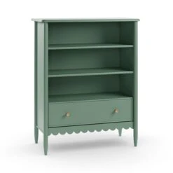Remi Scalloped Low Bookcase -Online Furniture Store 30925281 alt06