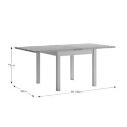 Olney Flip Top 4-6 Seater Dining Table 41 Olney Flip Top 4-6 Seater Dining Table -Online Furniture Store 30925304 alt09