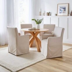 Lewin Carver Loose Cover Dining Chair -Online Furniture Store 30925480 alt01