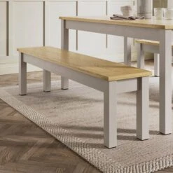 Olney 6 Seater Dining Table And Bench Set -Online Furniture Store 30925494 alt02