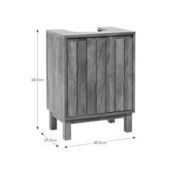Humphrey Compact Under Sink Unit, Mango Wood Effect -Online Furniture Store 30925545 alt09