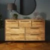 Bryant 7 Drawer Chest, Mango Wood Effect 2 Bryant 7 Drawer Chest, Mango Wood Effect -Online Furniture Store 30925671