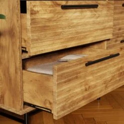 Bryant 7 Drawer Chest, Mango Wood Effect 12 Bryant 7 Drawer Chest, Mango Wood Effect -Online Furniture Store 30925671 alt03