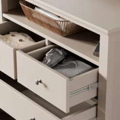 Lynton 5 Drawer TV Chest With 1 Open Shelf -Online Furniture Store 30925673 alt02