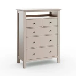 Lynton 5 Drawer TV Chest With 1 Open Shelf -Online Furniture Store 30925673 alt05