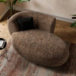 Lozenge Luxe Boucle Bronze Chaise Lounge -Online Furniture Store 30925681 alt06