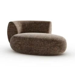 Lozenge Luxe Boucle Bronze Chaise Lounge -Online Furniture Store 30925681 alt07