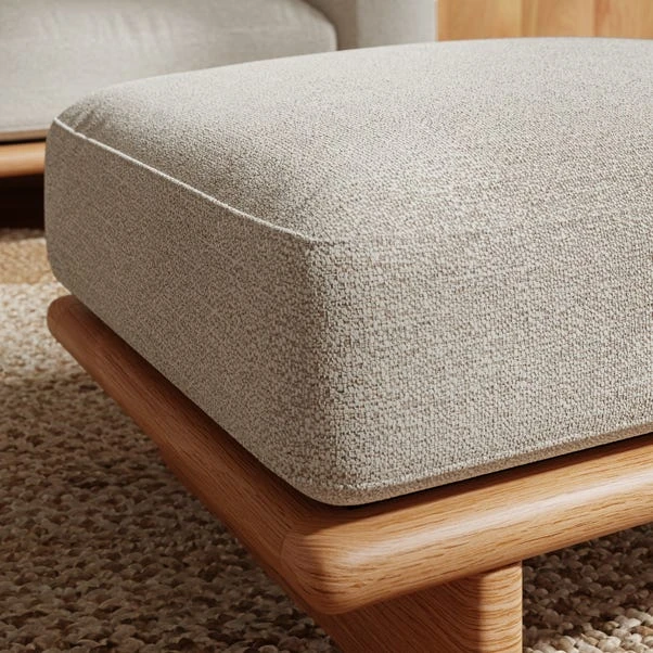 Nook Boucle Texture Footstool 5 Nook Boucle Texture Footstool - Image 3