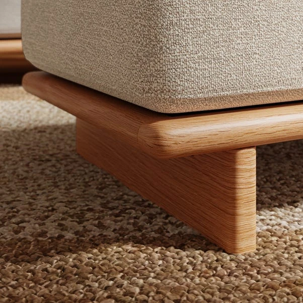 Nook Boucle Texture Footstool 6 Nook Boucle Texture Footstool - Image 4
