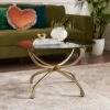 Nora Round Metal Coffee Table -Online Furniture Store 30926182