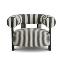 Fallon Woven Stripe Bolster Accent Chair -Online Furniture Store 30926637 alt07