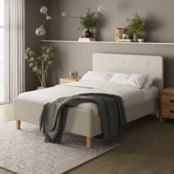 Ashbourne Fabric Bed Frame -Online Furniture Store 30926825