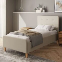 Ashbourne Fabric Side Lift Ottoman Bed Frame -Online Furniture Store 30926833