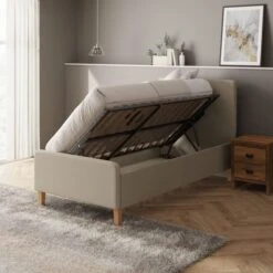 Ashbourne Fabric Side Lift Ottoman Bed Frame -Online Furniture Store 30926833 alt01