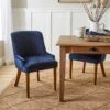 Beatrice Dining Chair, Luxe Navy Velvet -Online Furniture Store 30927138