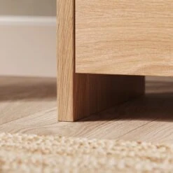 Bennett 2 Drawer Bedside Table, Light Oak 13 Bennett 2 Drawer Bedside Table, Light Oak -Online Furniture Store 30927464 alt05