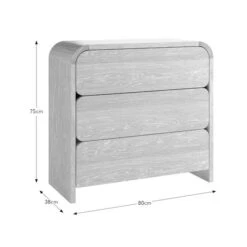 Bennett 3 Drawer Chest 16 Bennett 3 Drawer Chest -Online Furniture Store 30927465 alt09