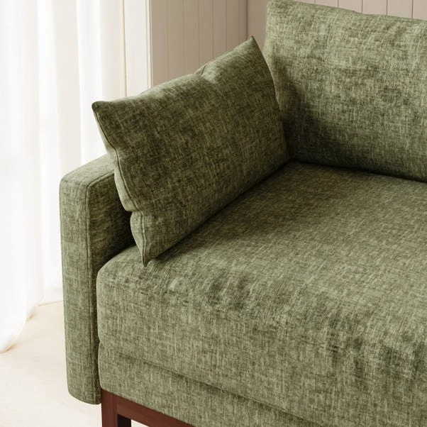 Morton Chenille Distressed 2 Seater Sofa 4 Morton Chenille Distressed 2 Seater Sofa - Image 2