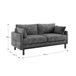 Morton Chenille Distressed 3 Seater Sofa 17 Morton Chenille Distressed 3 Seater Sofa -Online Furniture Store 30927505 alt09