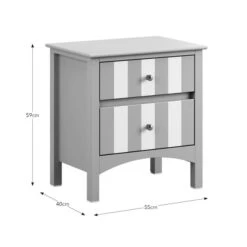 Beatrice Wide 2 Drawer Bedside Table 22 Beatrice Wide 2 Drawer Bedside Table -Online Furniture Store 30927512 alt09