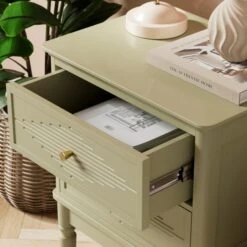 Ottilie 2 Drawer Bedside Table -Online Furniture Store 30927515 alt02