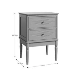 Ottilie 2 Drawer Bedside Table -Online Furniture Store 30927515 alt09
