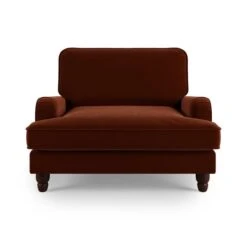 Beatrice Matte Velvet Snuggle Single Sofa Bed -Online Furniture Store 30927534 alt07